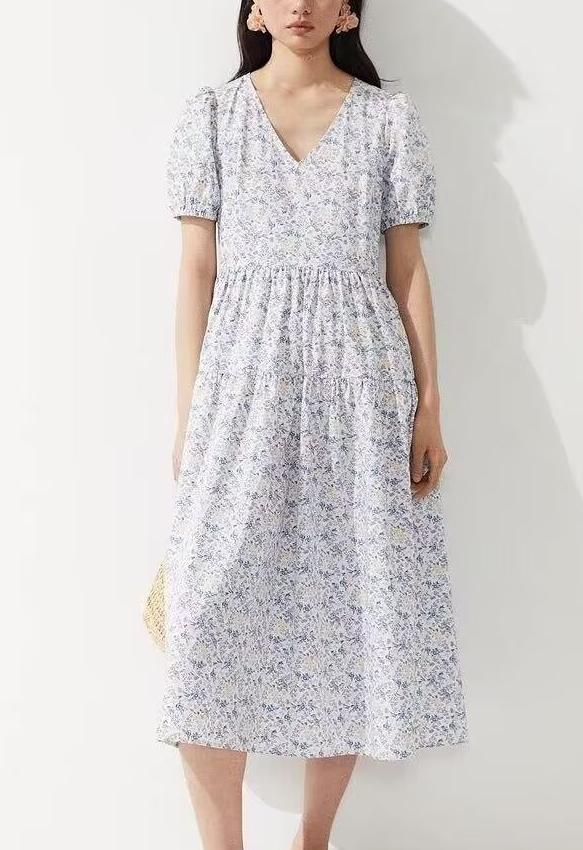 Women Clothing Summer Floral Print Beach Bohemian Casual Dress