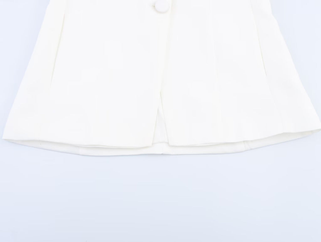 Summer Women Clothing Stitching Corset Top Trousers Sets