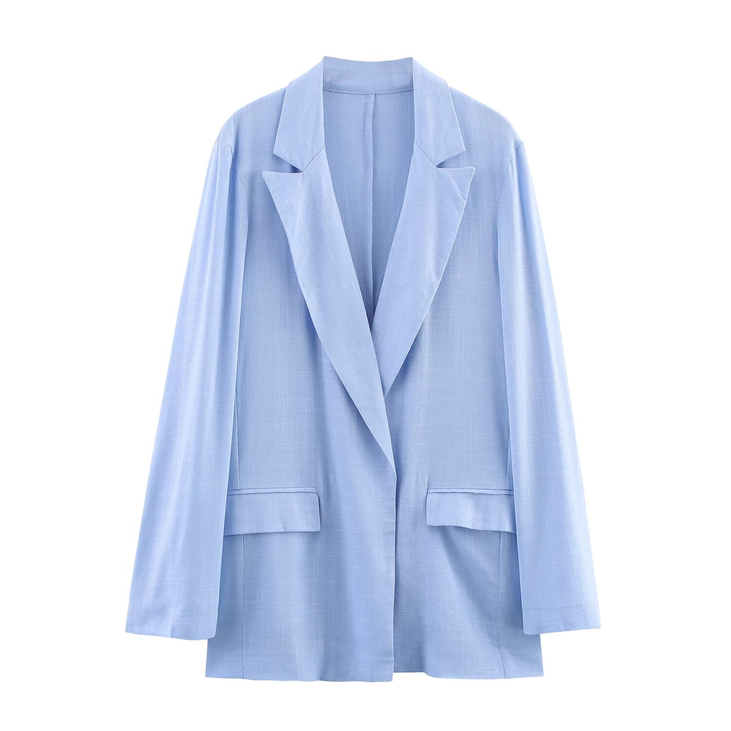 Summer Women Clothing Fashionable Pleated Blazer Trousers Sets