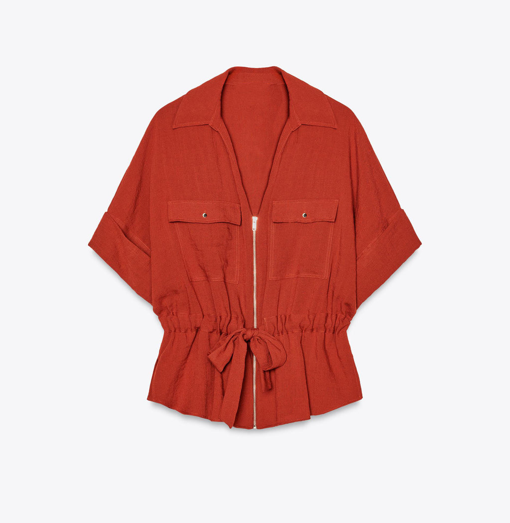Brick Red Shirt