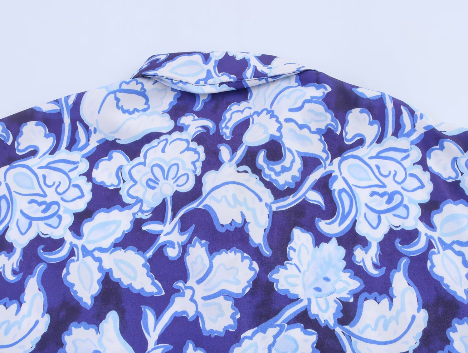 Women Clothing Design Short Sleeve Floral Print Shirt Casual Pants Set
