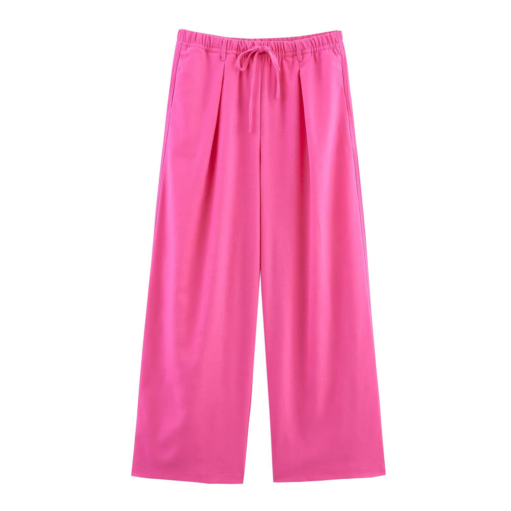 Dark Pink Pants