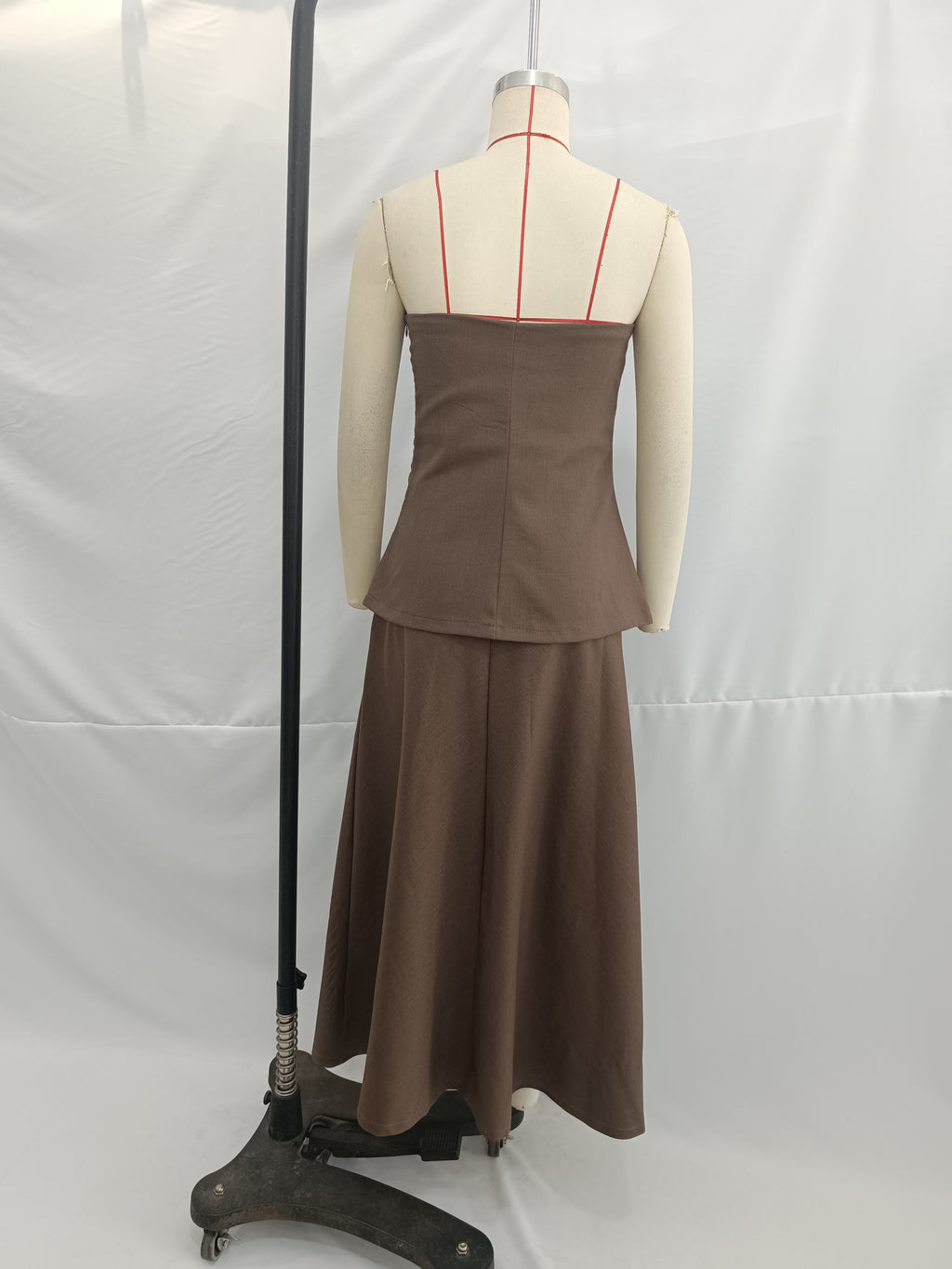 Summer Women Clothing Slim Bandeau One Shoulder Straight Collar Dress