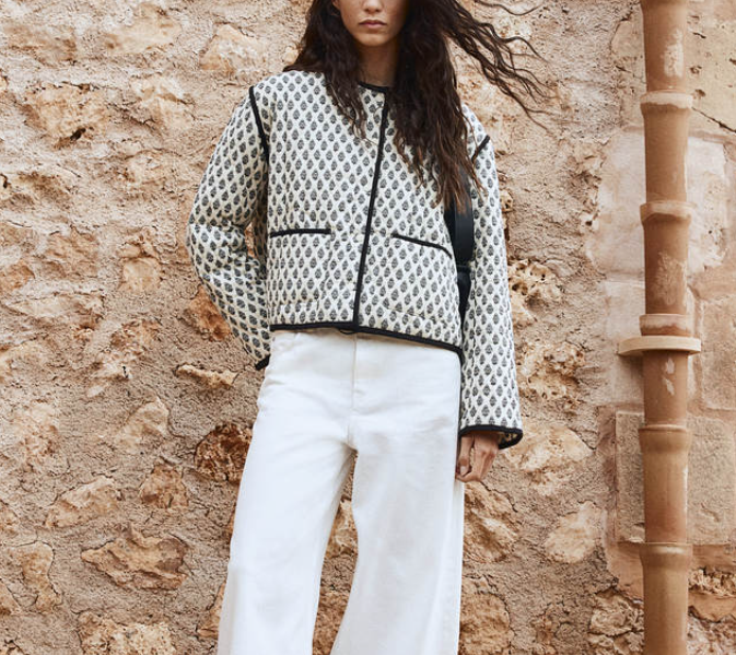 Popular Women Clothing Fall Clothing Classic Quilted Coat