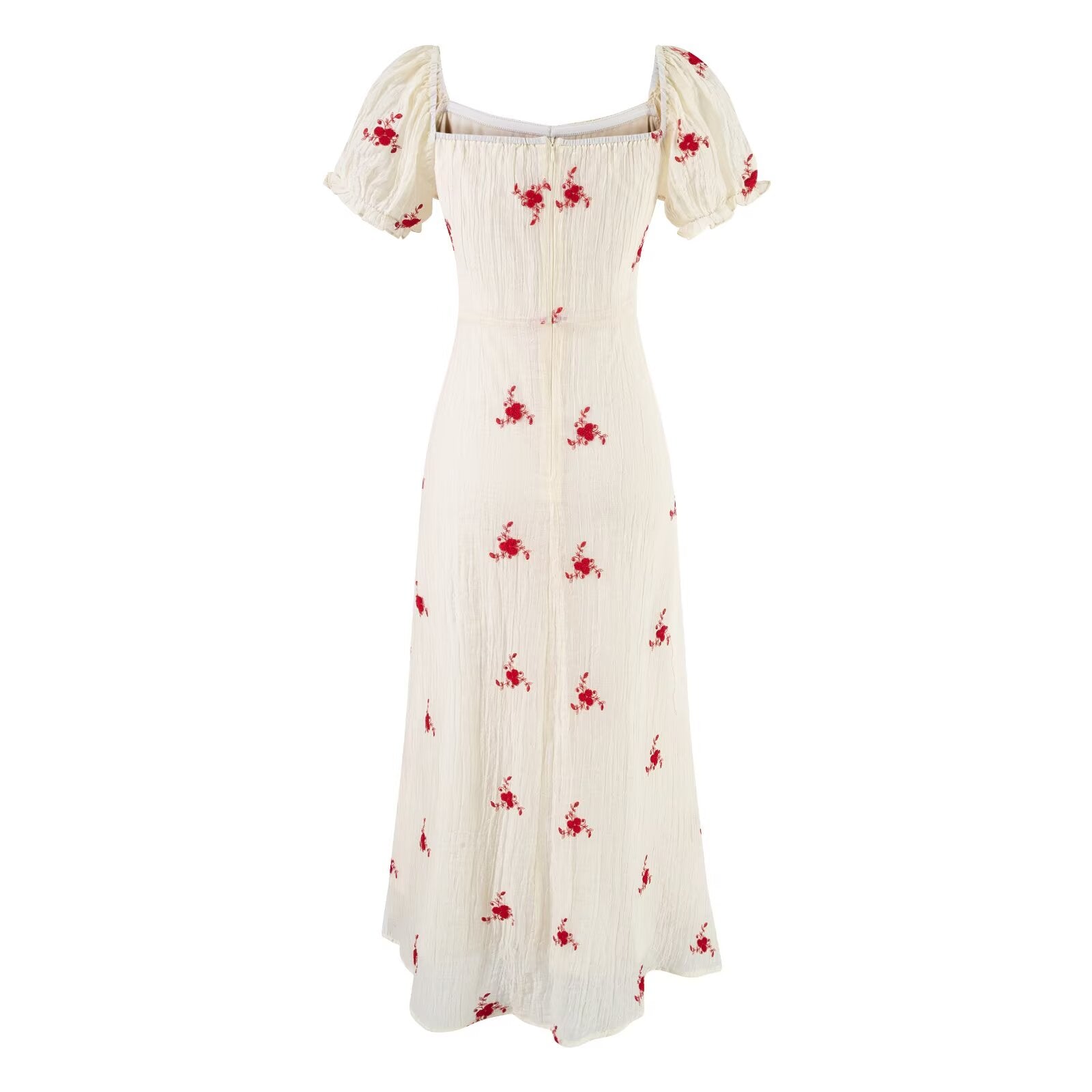Sexy Romantic Printing A line Dress Women Holiday Slim Fit Slimming Dress