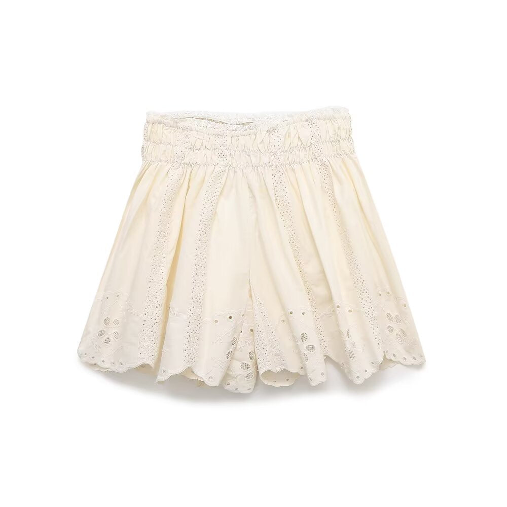 Women Casual Set Sweet Spaghetti Strap Vest High Waist Shorts Sets