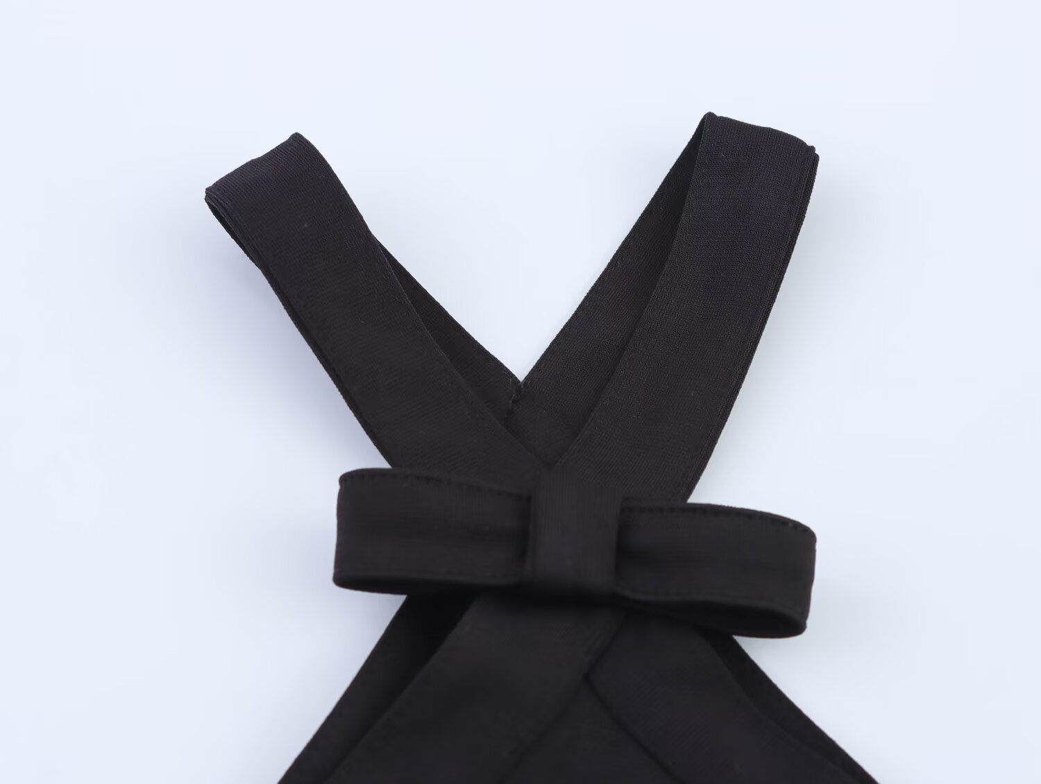 Women Wear Bowknot Decoration Asymmetric Top Bell Bottom Pants Sets