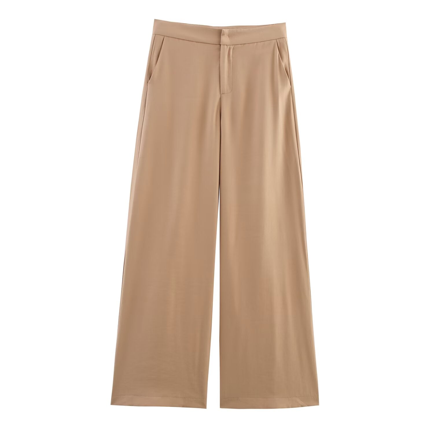 Spring Women Clothing French Design Wide Leg Pants Sets