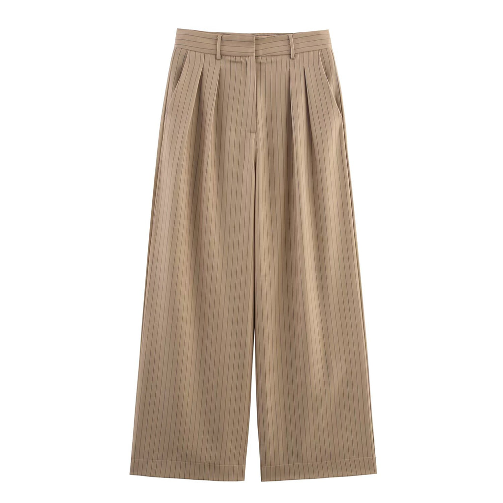 Women Spring Top Wide Leg Pants Sets