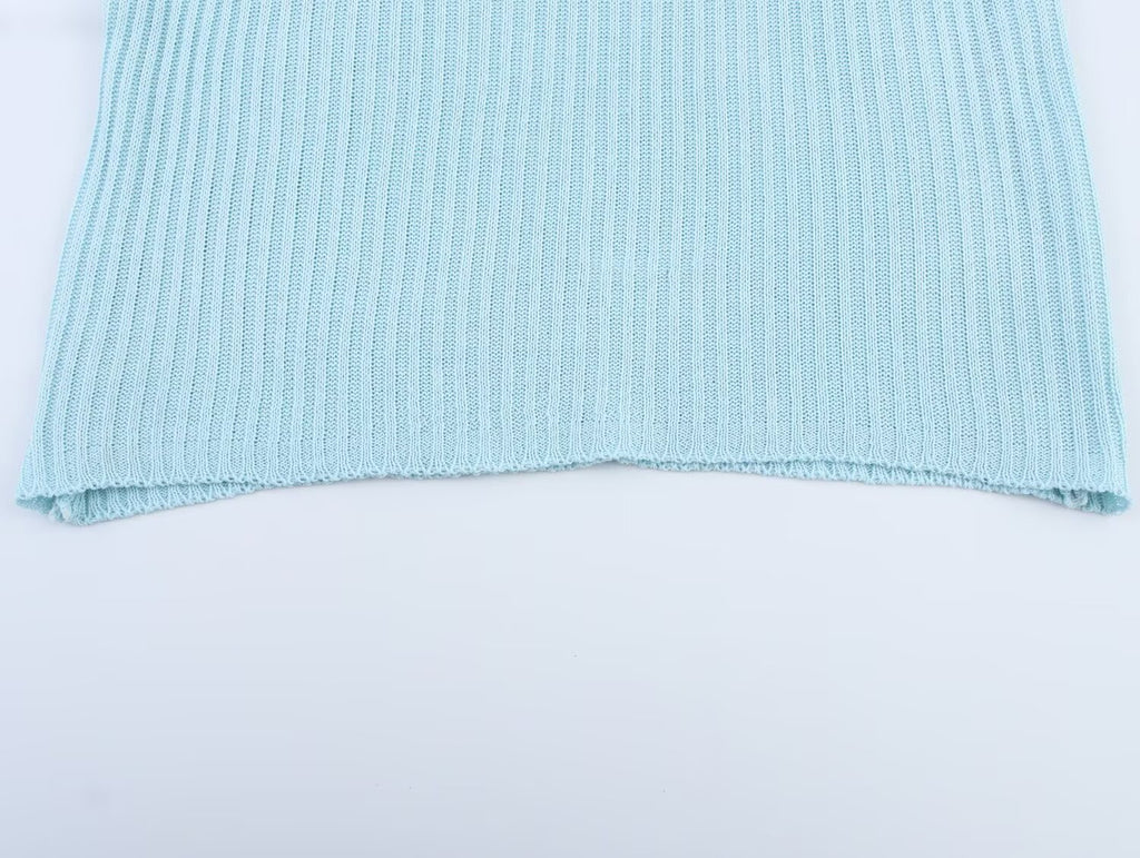 Women Summer V neck Short Sleeve All Matching Sweater Slim Fit Top