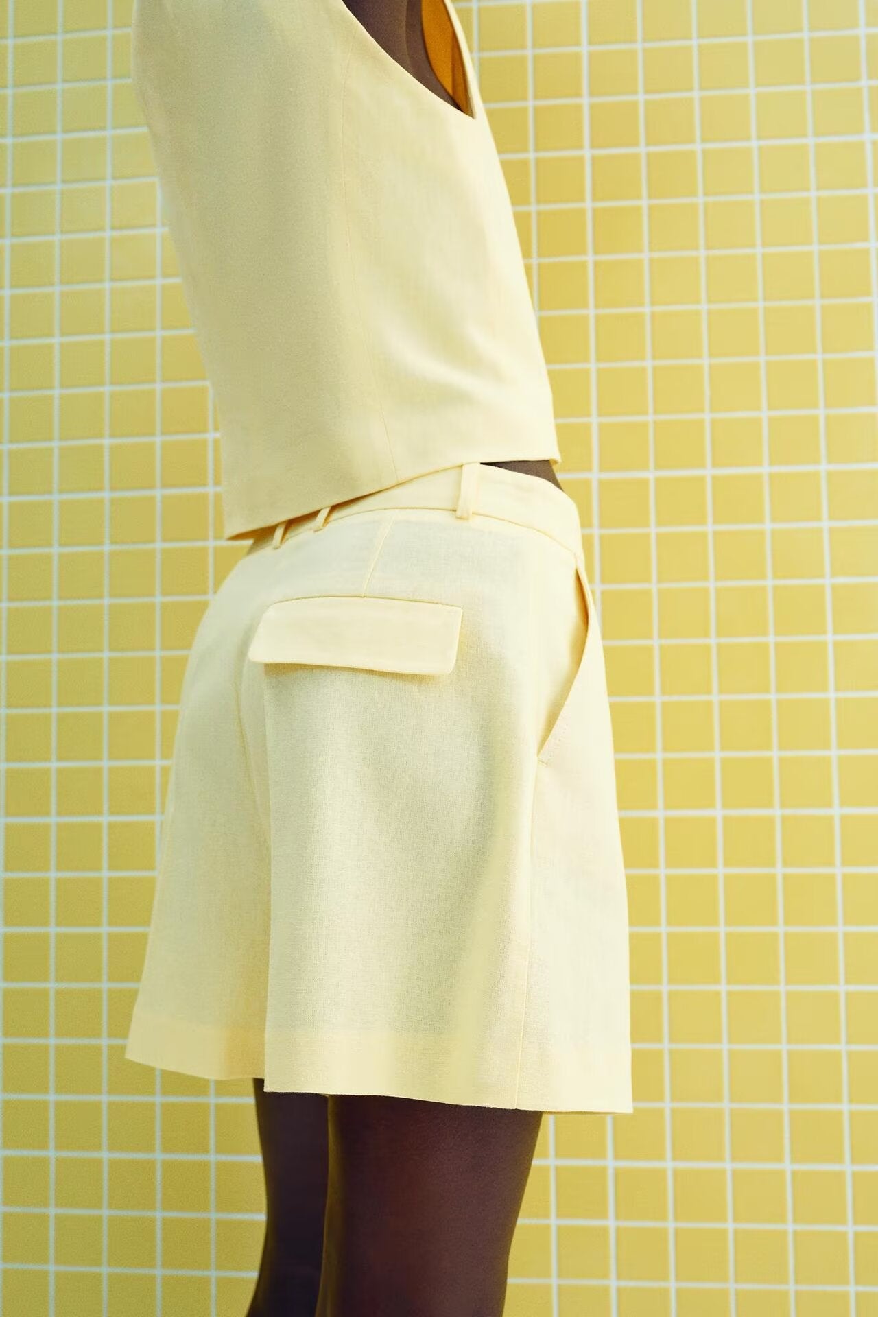 Summer Women Clothing Minimalist Vest Casual Shorts