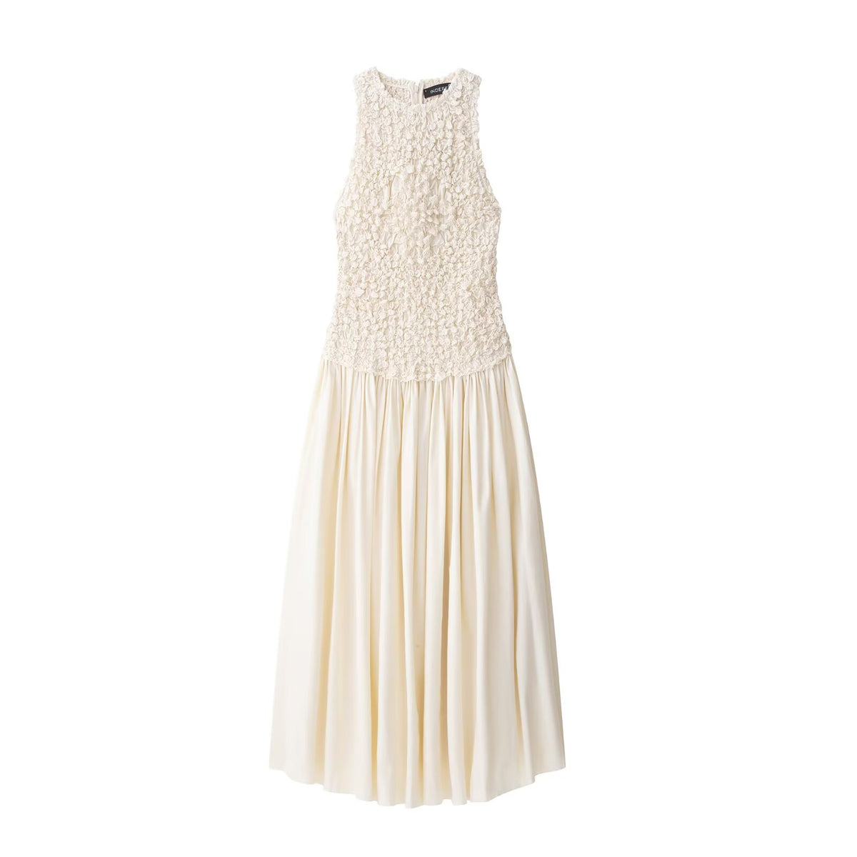Spring Women Clothing Minority All Match Slim Fit Slimming Patchwork Dress
