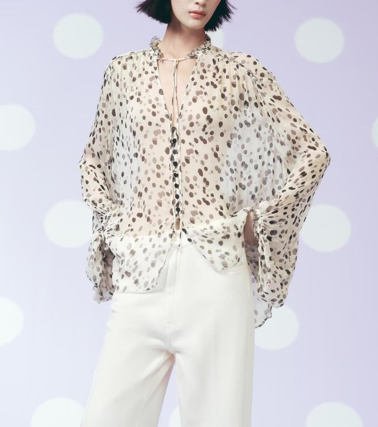 Spring Long Loose Casual Niche Shirt Top