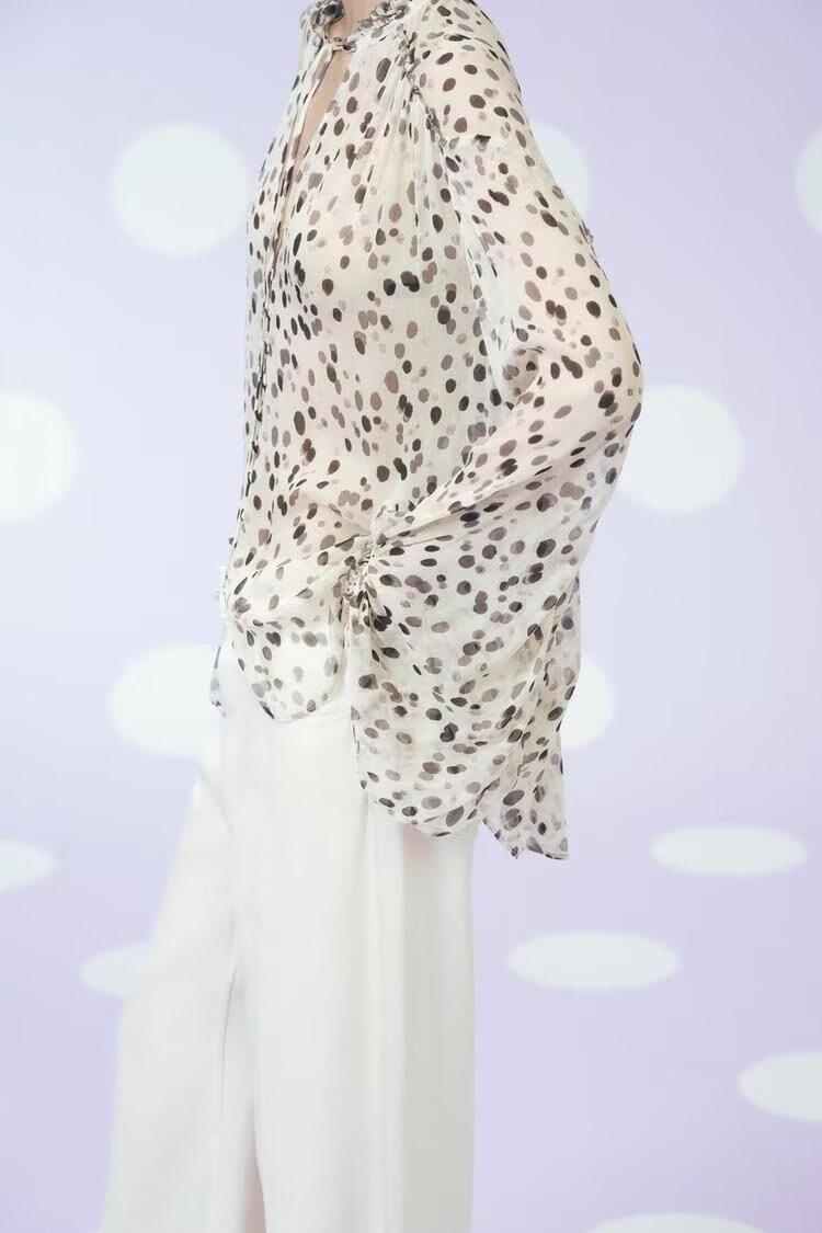 Spring Long Loose Casual Niche Shirt Top