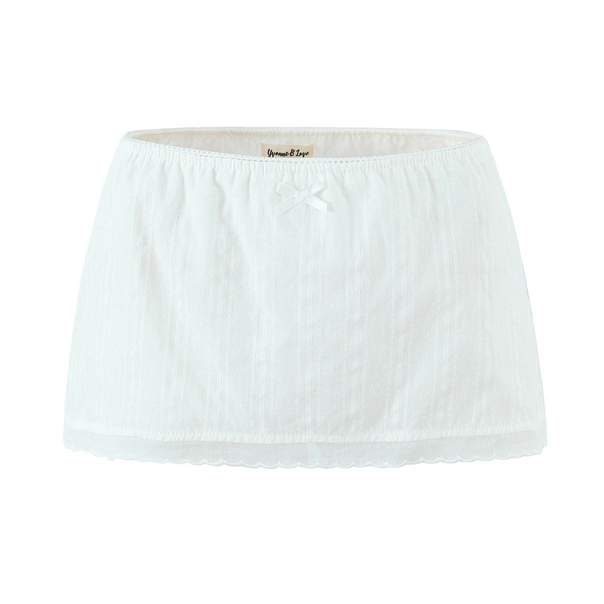 White skirt
