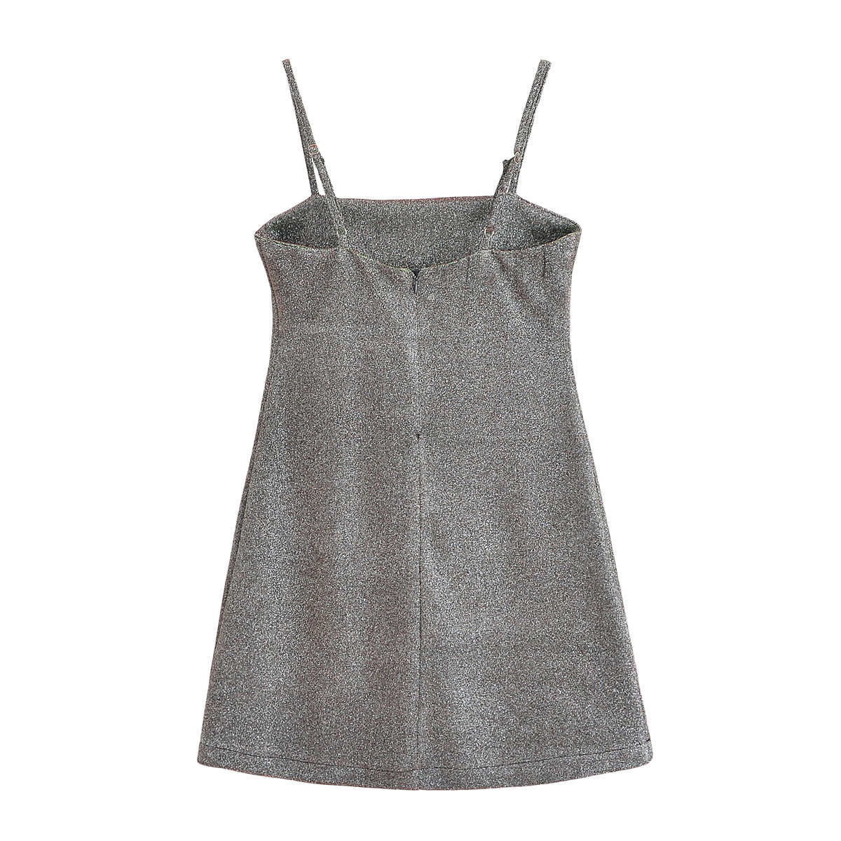 Early Autumn Women Clothing Commuting Simple Short Sling Dress