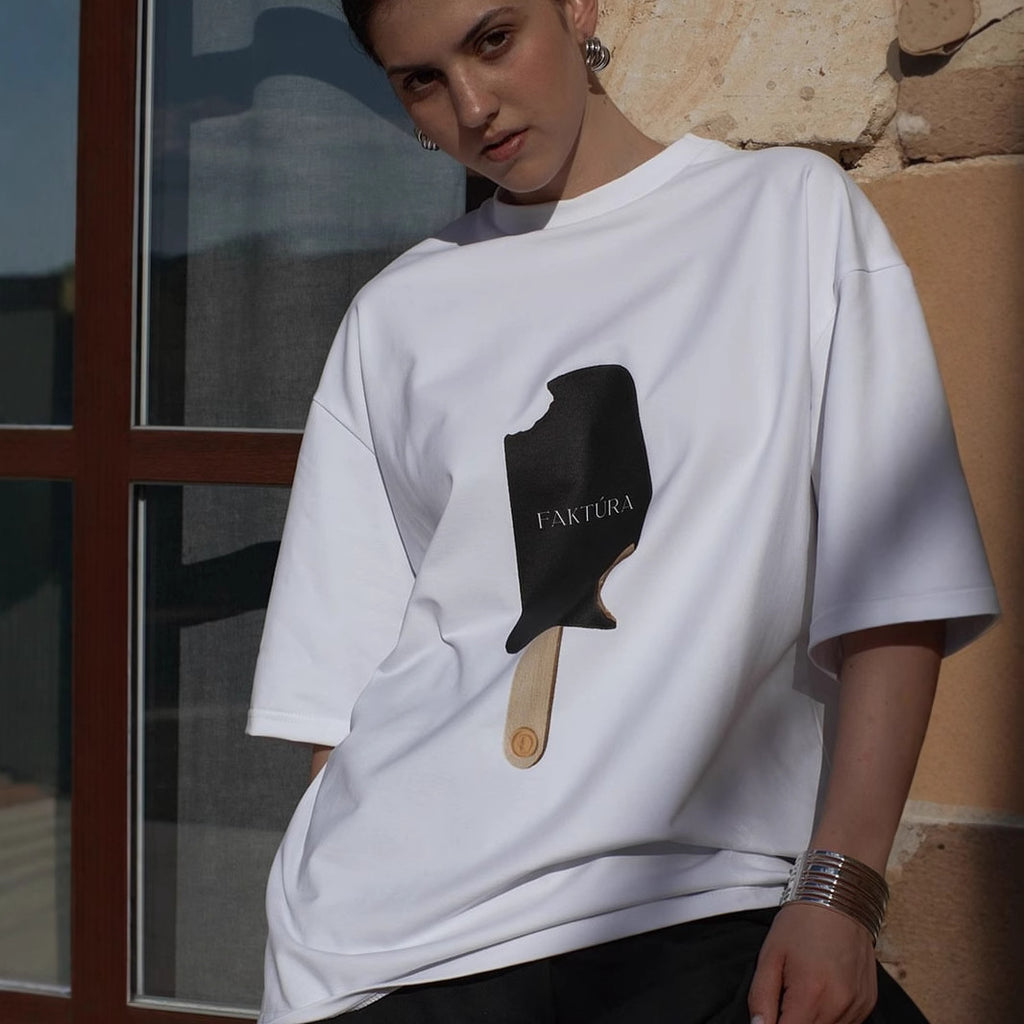 Retro Simplicity Printed T shirt Women Summer Loose round Neck Cotton Short Sleeve Top