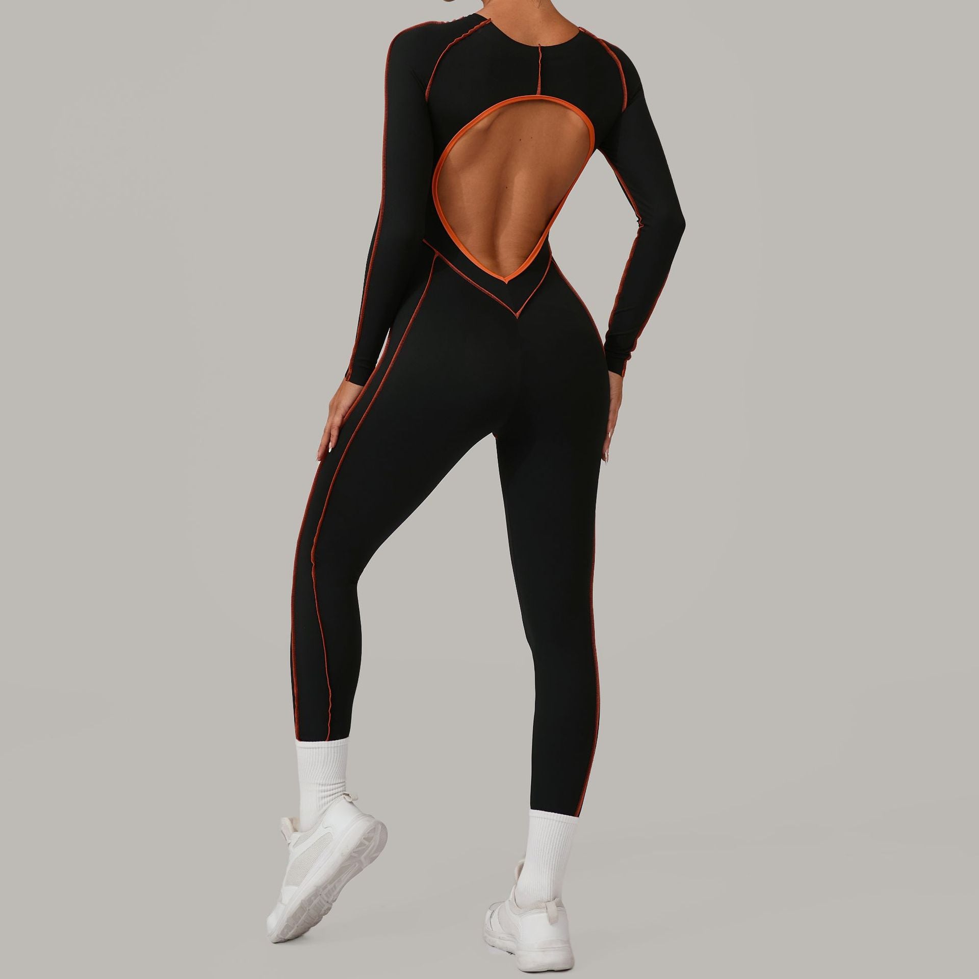 Black and Orange
