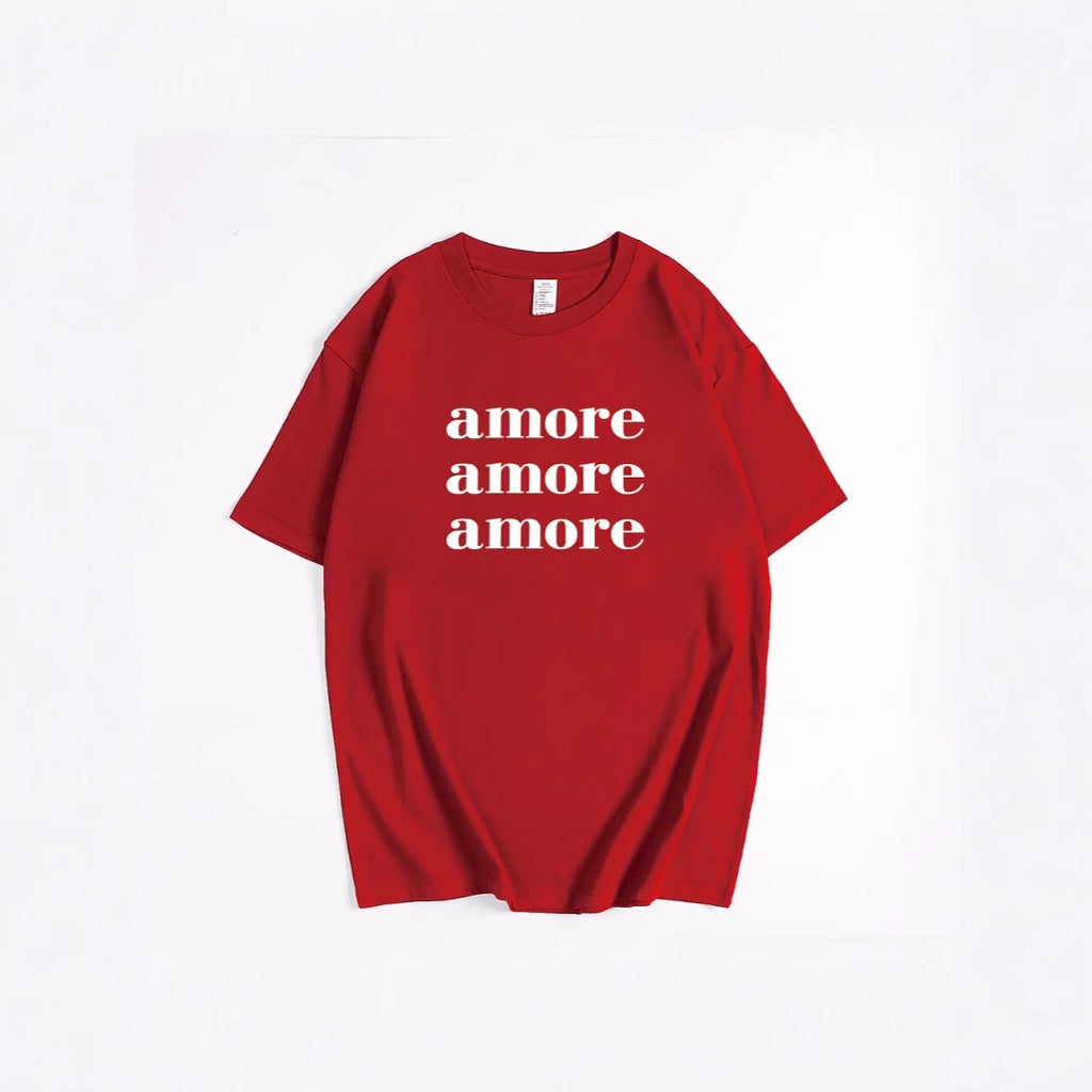 Printed T shirt Women Summer Loose round Neck Cotton Short Sleeve Top