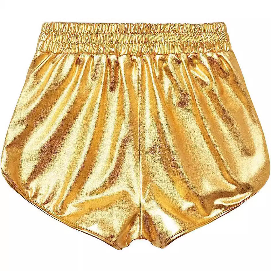Popular Loose Elastic Waist Shorts Nightclub Performance Wear Bottoming Electronic Music Festival Sexy Women Clothing Pants