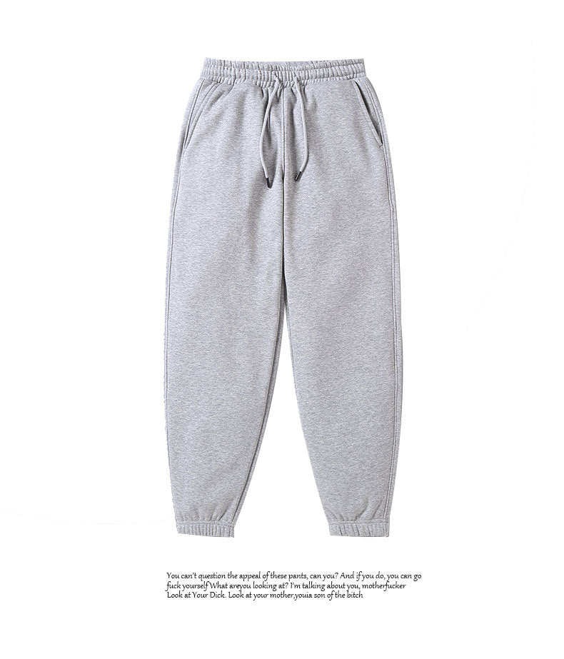 Heather Gray Fleece-Lined Pants