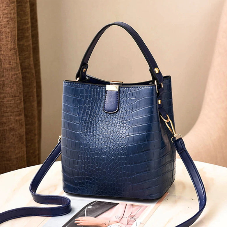 Dissona women's shoulder bag crocodile pattern handbag single with